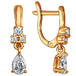 Серьги из серебра SOKOLOV 93020542