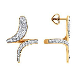 Серьги из золота SOKOLOV 51-122-02967-1