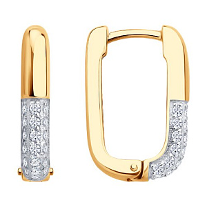 Серьги из золота SOKOLOV 51-120-02981-1