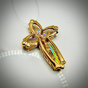 Подвеска крест из золота KARATOV Т13066773-1