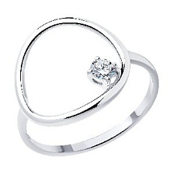 Кольцо из серебра SOKOLOV 94013871