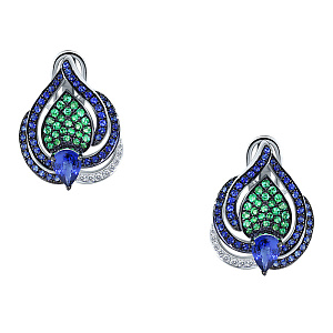 Серьги с бриллиантом SARGON GM12-68