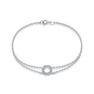 Браслет с бриллиантом ЛЕТО 691-4200