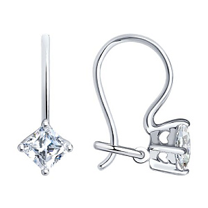 Серьги детские из серебра SOKOLOV 94020581