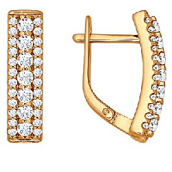 Серьги из серебра SOKOLOV 93020479