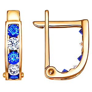 Серьги детские из золота SOKOLOV 021865