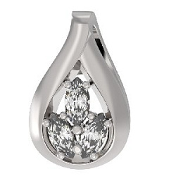 Подвеска из серебра АРИНА 1039153-01110
