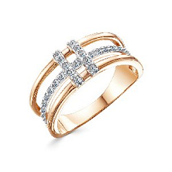 Кольцо из золота RUSGOLDART 1641207 1 1 1