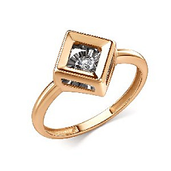 Кольцо с бриллиантом grigoriev 01-11-51207-11-00