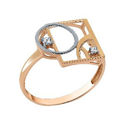 Кольцо из золота RUSGOLDART 1538007 1 1 1
