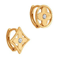 Серьги из золота SOKOLOV 0200582