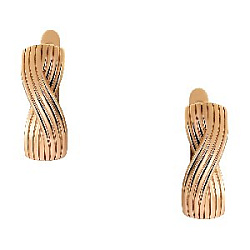Серьги из золота RUSGOLDART 2550400 1 10