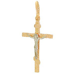 Подвеска крест из золота Т13086060