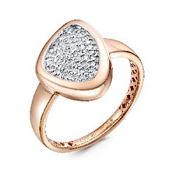 Кольцо с бриллиантом Rose Grace 12-020-103-1К