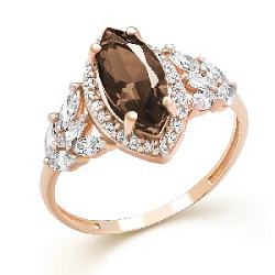 Кольцо из золота РОСТЗОЛОТО ПД-2461