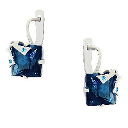 Серьги из серебра