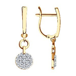 Серьги из золота SOKOLOV 029904