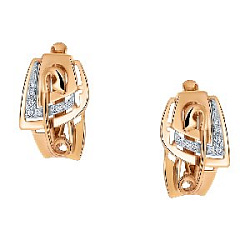 Серьги из золота АЛЕКСАНДРА кл4033а-01