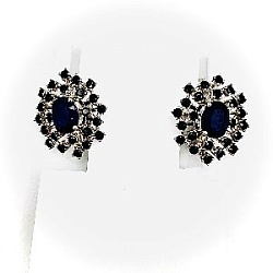 Серьги из серебра Серена-Сильвер Т6СК.702СФR-1