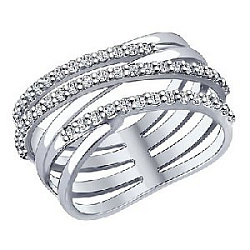 Кольцо из серебра SOKOLOV 94012050