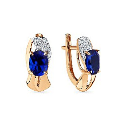 Серьги из золота MAGIC STONES 02-3-501-4901-011