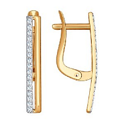 Серьги из золота SOKOLOV 027168
