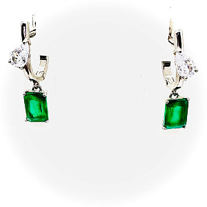 Серьги из серебра АРИНА 1056302-01290-Y