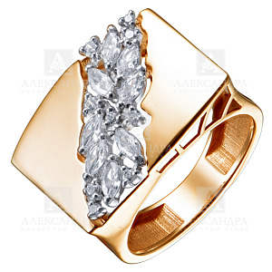 Кольцо из золота кл4430-01