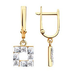 Серьги из золота SOKOLOV 51-121-02921-1