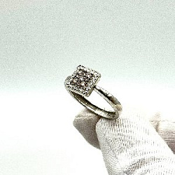 Кольцо с бриллиантом Klondike 01-01206-02-007-02-02