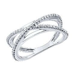 Кольцо из серебра SOKOLOV 94013719