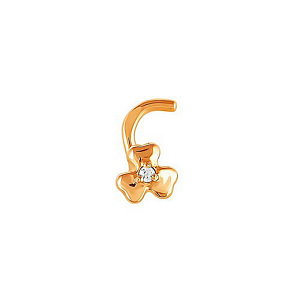 Пирсинг из золота RUSGOLDART 504007 1 1 10