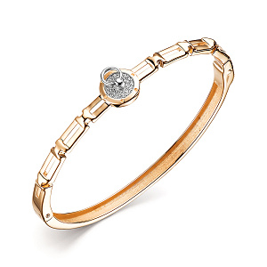 Браслет жесткий из золота CORONA БР4791