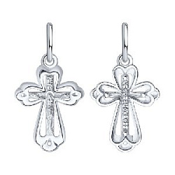 Подвеска крест из золота SOKOLOV 121423-3