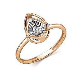 Кольцо с бриллиантом grigoriev 01-11-51202-11-00