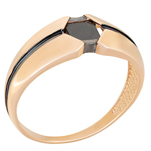 Кольцо мужское из золота САНИС 0063-55