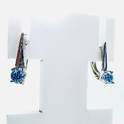 Серьги из серебра С-648р