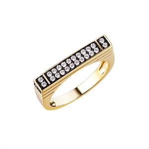 Кольцо из серебра Silver Sky CZ-R03493-X-LB-