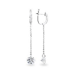Серьги из серебра СВС11521Ф