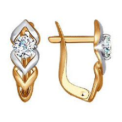 Серьги из золота SOKOLOV 027233