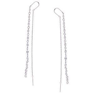 Серьги продежки из серебра SOKOLOV 94020805