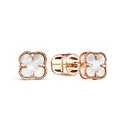 Серьги пуссеты из золота BERGER 050136 п