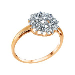 Кольцо из золота SOKOLOV 51-110-01949-1