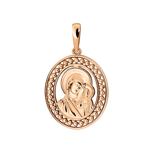 Подвеска икона из золота MAGIC STONES 010-0213-0000-010
