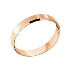 Кольцо обручальное из золота KARATOV Т100613928