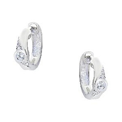 Серьги с бриллиантом ГАЛЕРЕЯ ЭКСКЛЮЗИВА 4570273