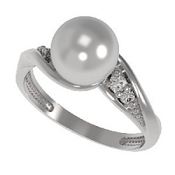 Кольцо из серебра АРИНА 1035641-01150-2S