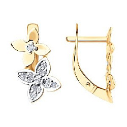 Серьги из золота SOKOLOV 51-120-02818-1