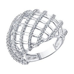 Кольцо из серебра SOKOLOV 94014727