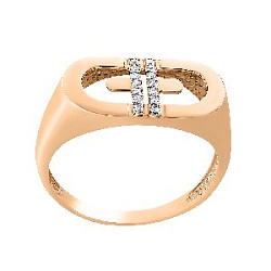 Кольцо из золота CORONA к1162